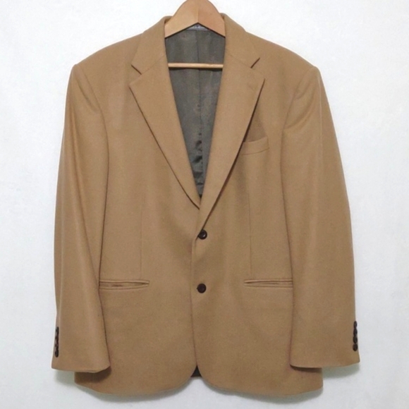 Oscar de la Renta Tan Blazer - Picture 1 of 16